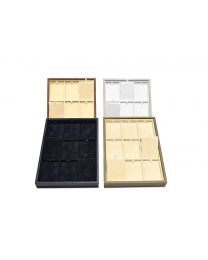 VASSOIO PICCOLO 9 BUCHE CON PATTINE