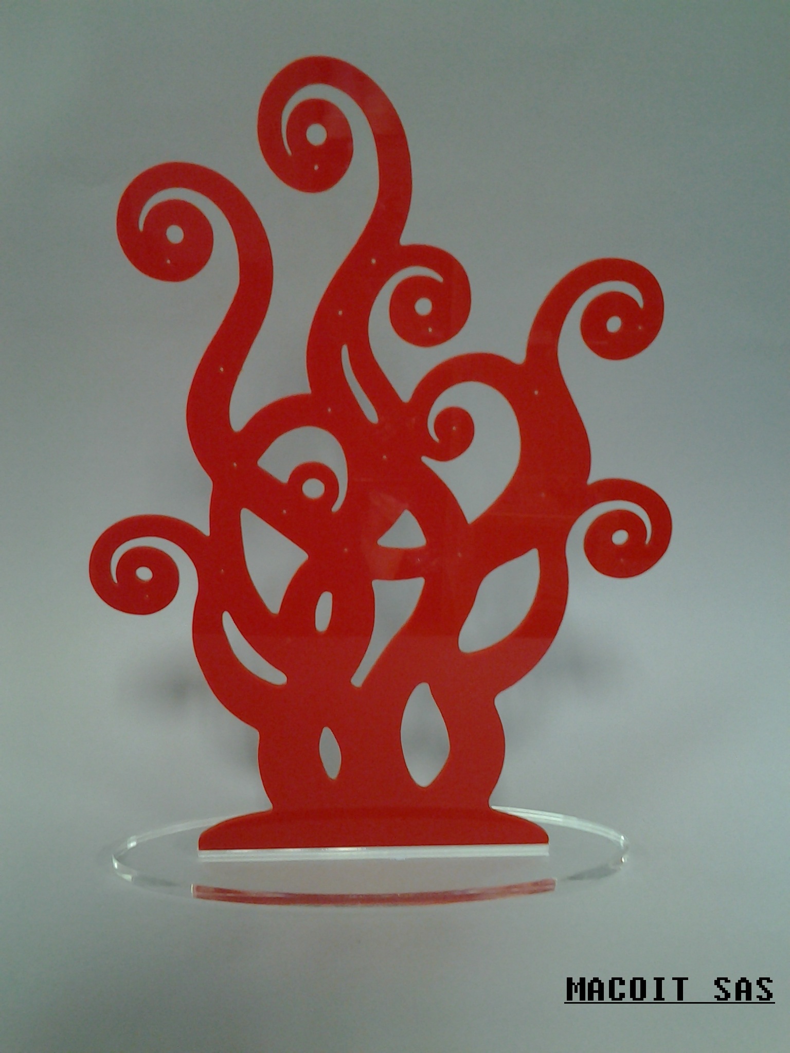 PLEX DISPLAY - FLAME TREE