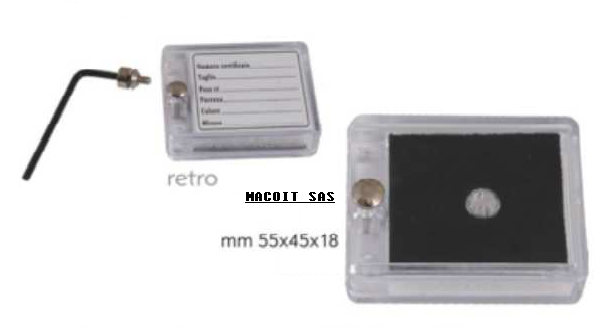 BLISTER PER PIETRE CON CHIUSURA