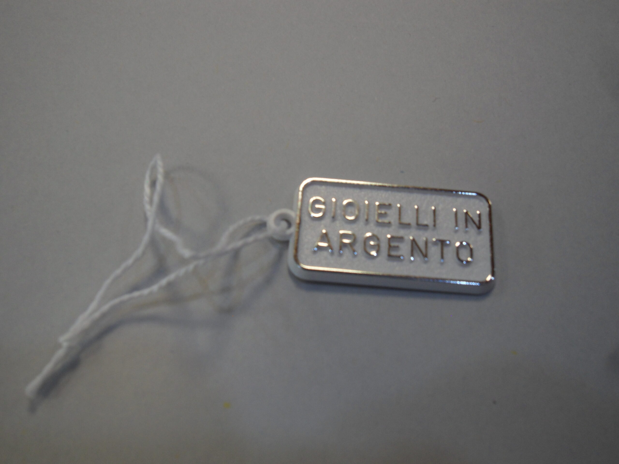 CARTELLINO ARGENTO