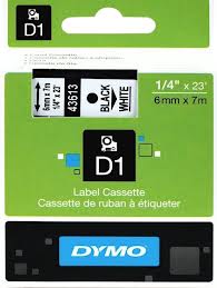 ETICHETTE DYMO D1 6MM