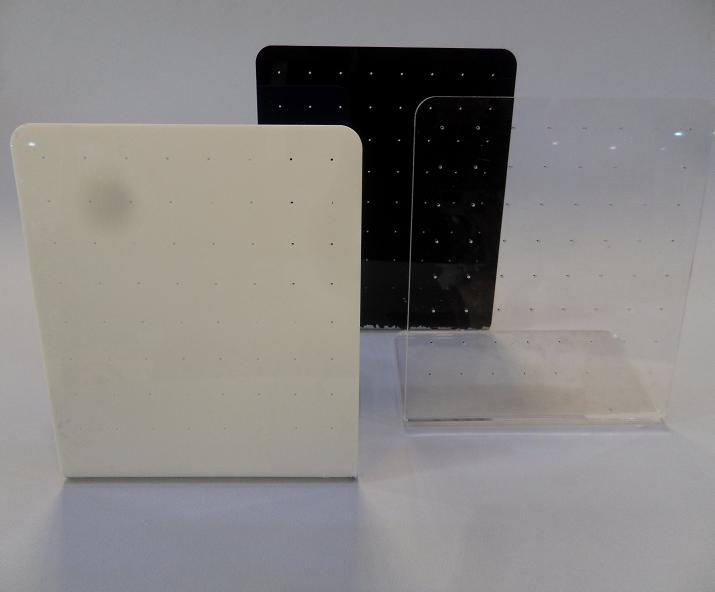 ESPOSITORE IN PLEX MULTIFORO GRANDE