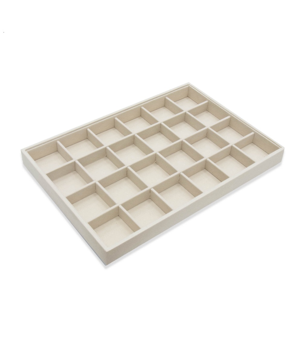 VASSOIO RIVESTITO 24 BUCHE