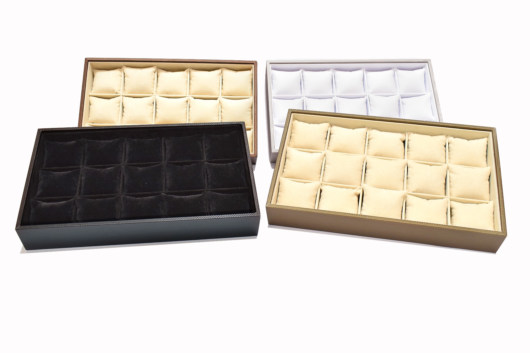 VASSOIO RIVESTITO 15 BUCHE CON CUSCINO