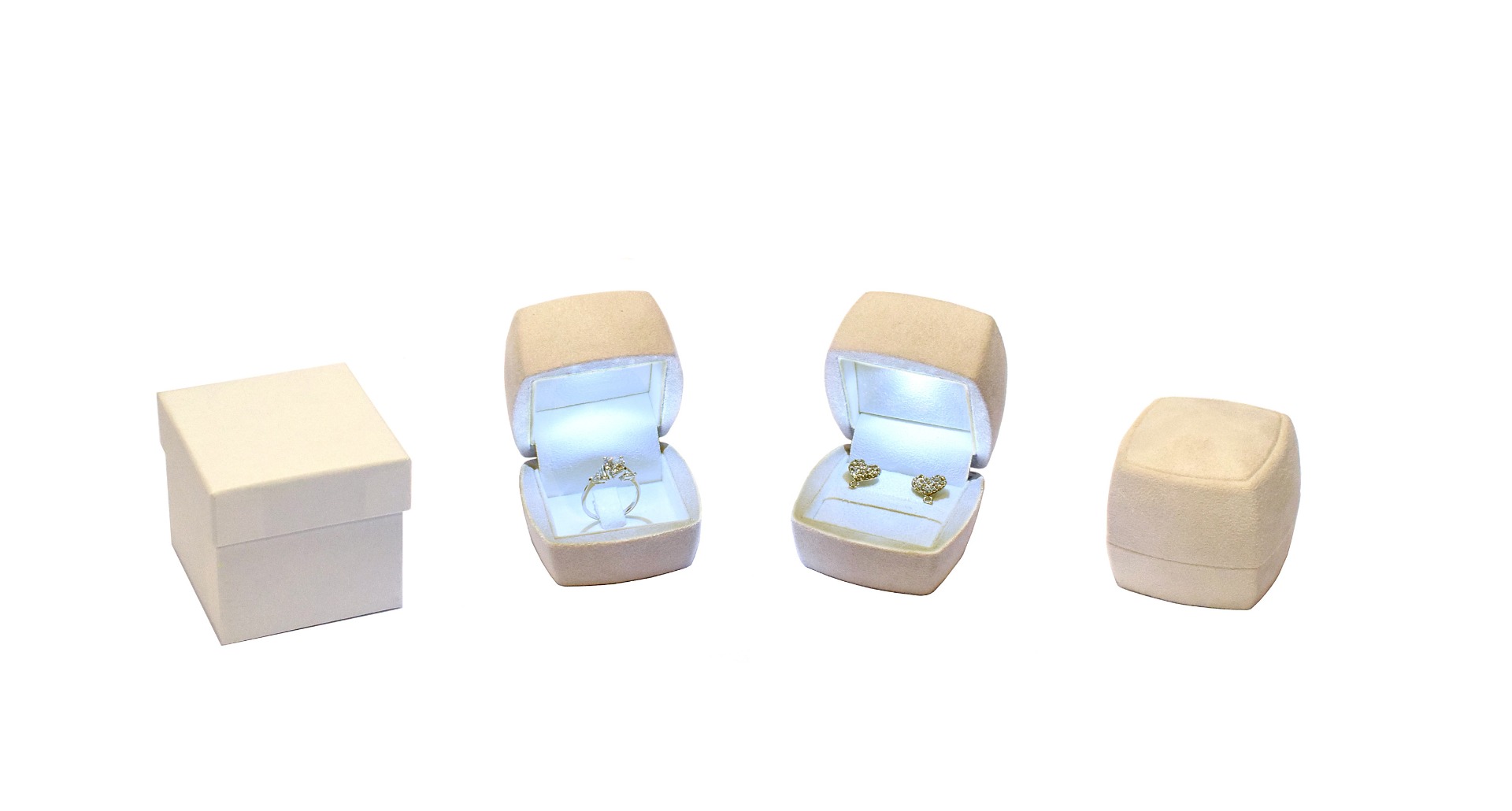 DIAMOND LUX ASTUCCIO ANELLO/ORECCHINI LUCE-0