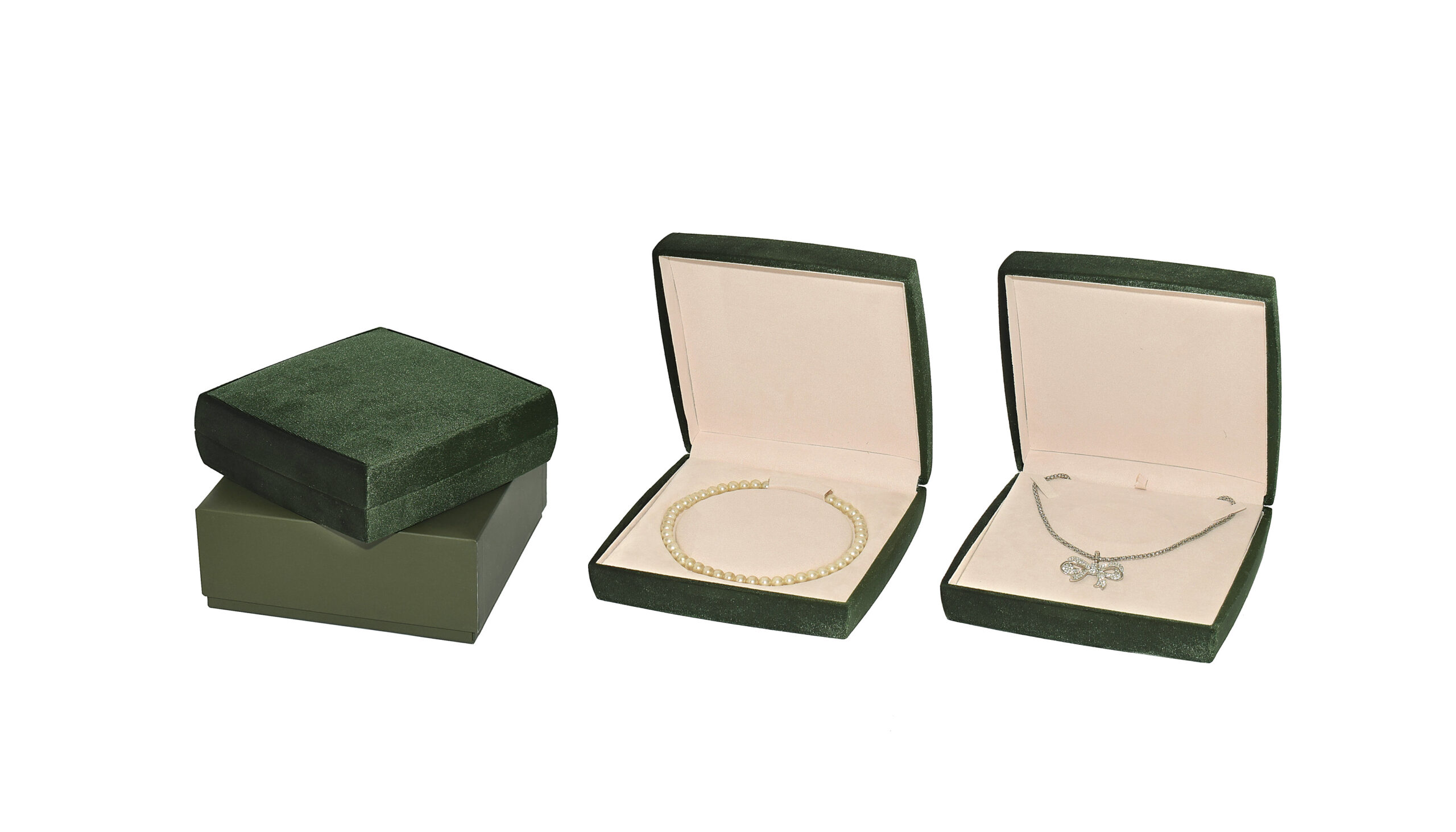 SERIE GREEN COLLANA 18X18 VELLUTO