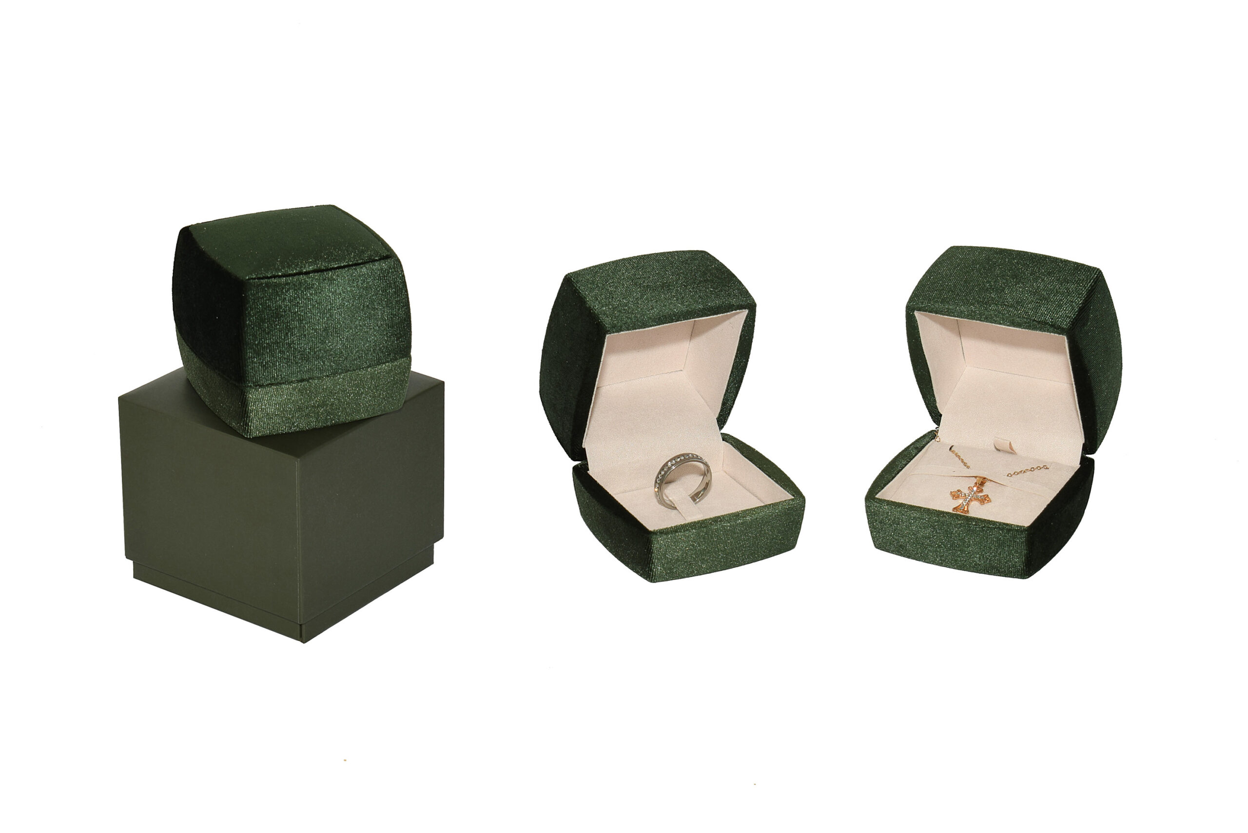 SERIE GREEN ANELLO/CIONDOLO VELLUTO